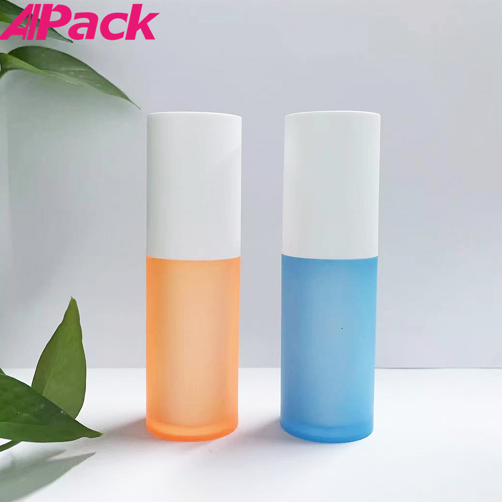 源头工厂30毫升厚壁真空瓶可替换内胆按压乳液牙膏瓶尖嘴V34跨境