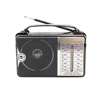 Rx-606Ac Cross-Border Best-Selling Multifunctional Analog Radio Am Multi-Band Radio Portable for Elderly Listening