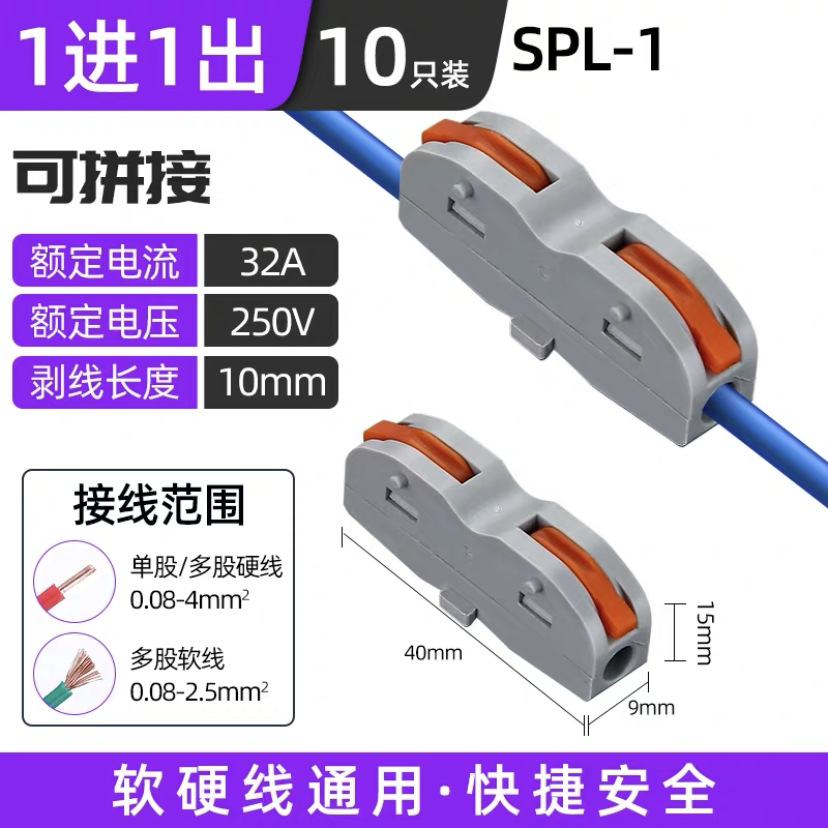 스플라이스 SPL-1 원 인 원 아웃, 원 단위 가격