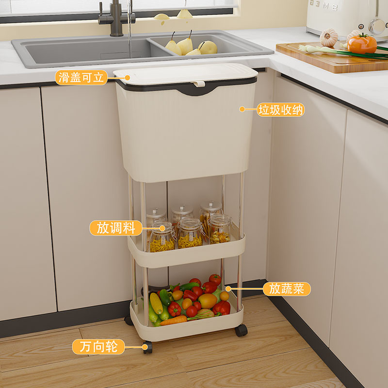Kitchen Trash Bin Hanging Household Cabinet Door with Lid Wall-mounted Kitchen Waste Bin Hanging Toilet Toilet Kitchen Trash Bin Hanging Household Cabinet Door with Lid Wall-mounted Kitchen Waste Bin Hanging Toilet Toilet