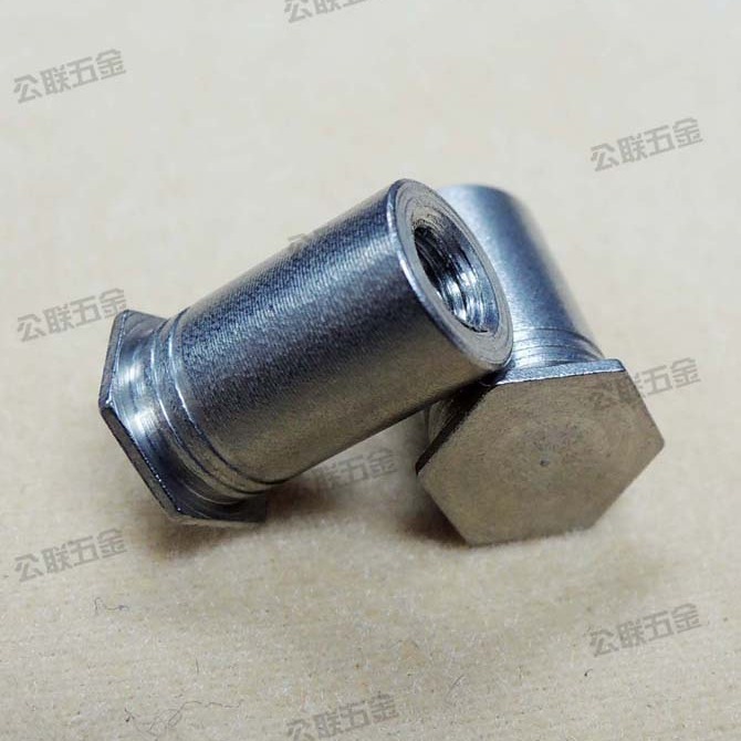 厂家直销BSOS-M4-12压铆螺柱 六角压铆螺柱 PEM标准件