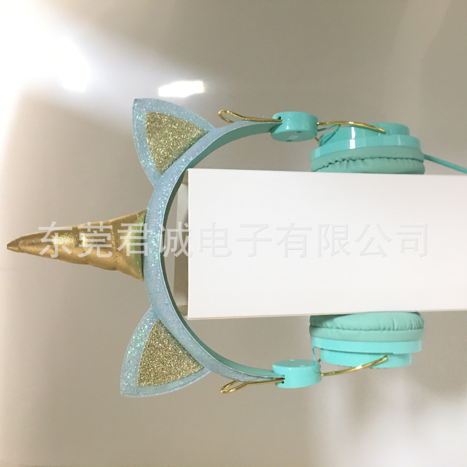 유선 녹색 유니콘 (버블 백 포장)