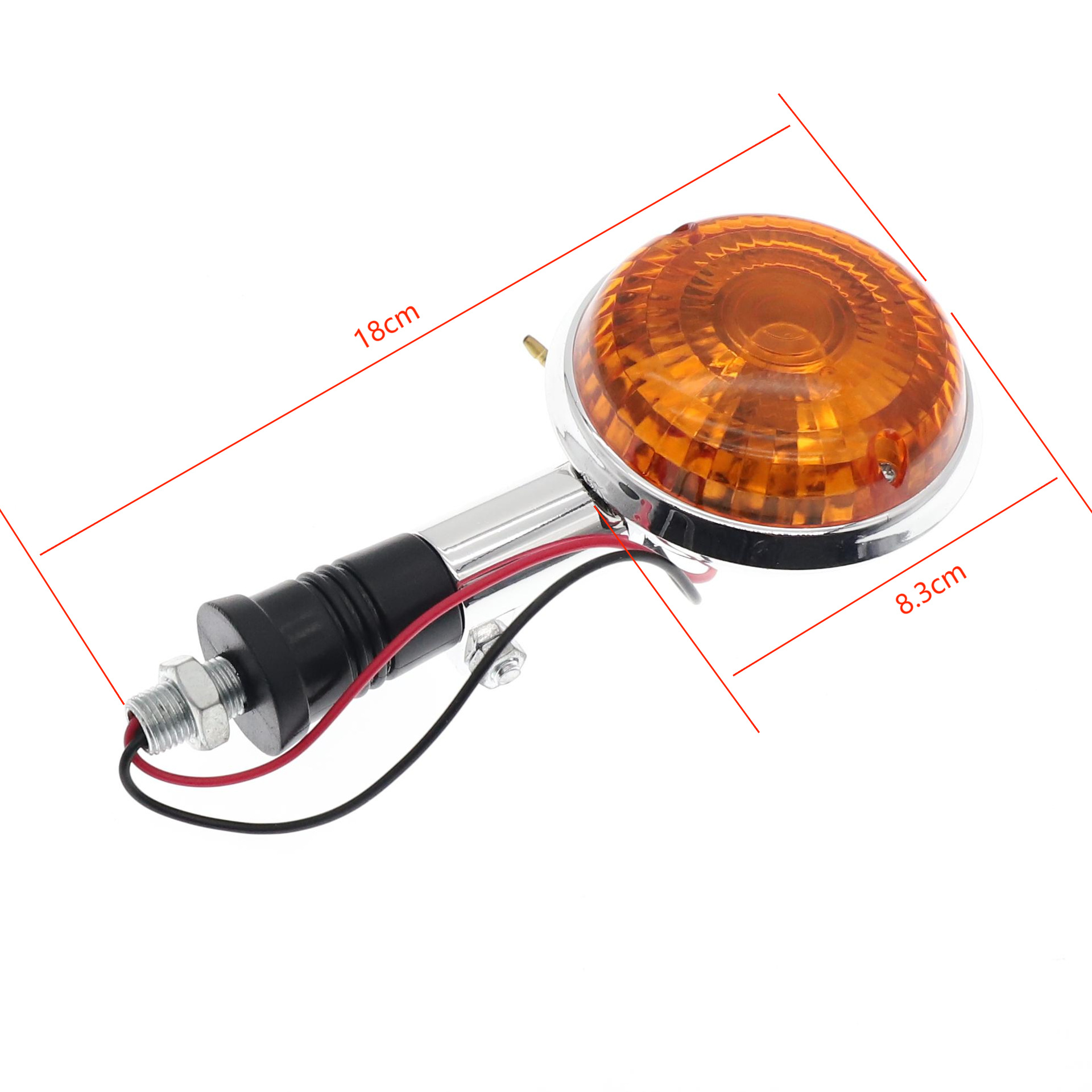 Luz de dirección de motocicleta para YAMAHA VMAX XV250 / 400 Luz de dirección del príncipe del cielo