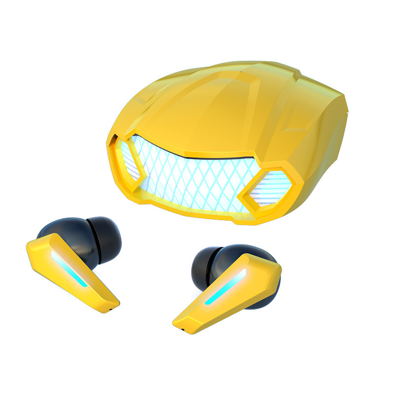 Modelo privado nuevo coche deportivo fresco M5 TWS auricular inalámbrico Bluetooth x16 de baja latencia e-sports juego de auriculares al por mayor