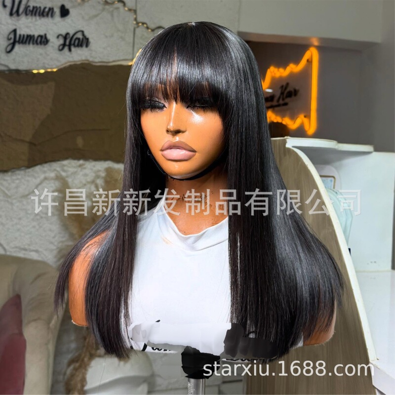 Ddbonestraight Human Hair Wigs Real Human Hair Wig Export Straight Wig