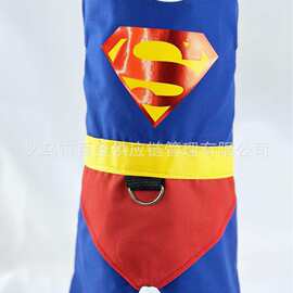 超人宠物披风套装 狗狗英雄主题服装  Superman Pet Costume169