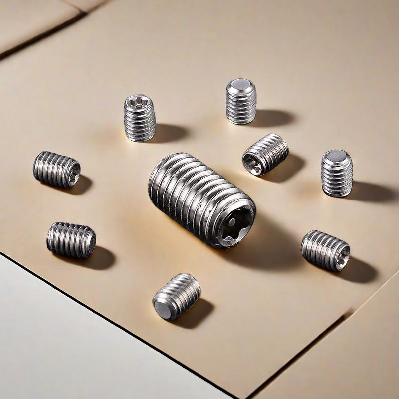 M1.6*4梅花槽不锈钢平端紧定螺丝细牙内梅花槽机螺钉无头机米螺丝