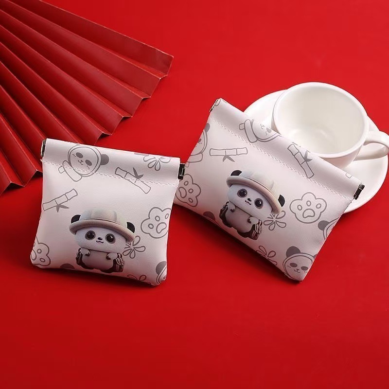 Cartoon cute brand automatic handheld organizer bag
