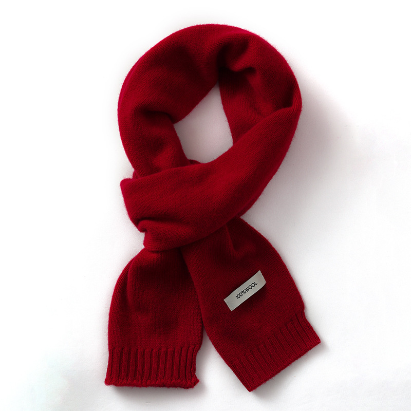 진한 빨간색 [100% 흰색 라벨]