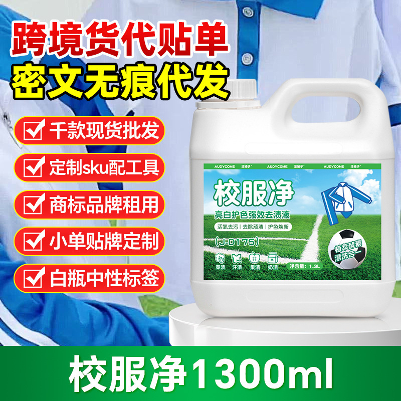 School Uniform Net Active Oxygen Explosive Salt Color Bleach Powder Bubble Laundry Detergent Socks Bleaching Dyeing Color Fixing Anti-Color Mixing