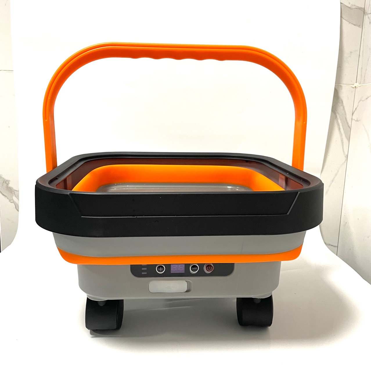 Cross-Border Foldable High-Voltage Lithium Battery Car Washing Machine Portable High-Power Car Washing Water Gun Multi-Function Wireless Cleaning Machine
