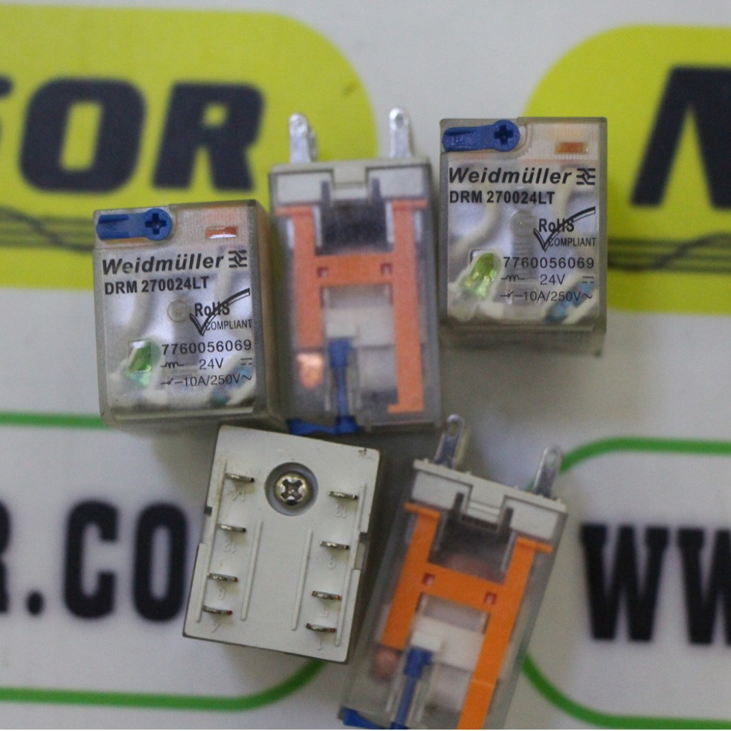 WEIDMULLER魏德米勒继电器DRM270024LT 24VDC现货库存