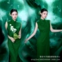 写真气质修身影楼连衣裙