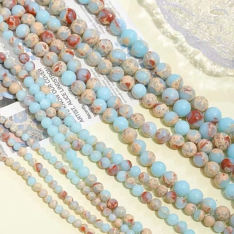 New natural optimization Shoushan stone beads loose beads beaded diy jewelry accessories material semi-finished products wholesale