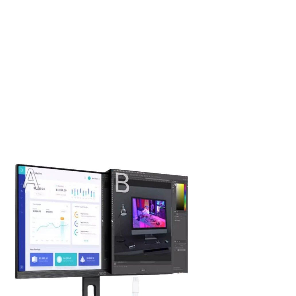 AOC Laptop, LCD display charging, screen, P2, 27 inch, 65W