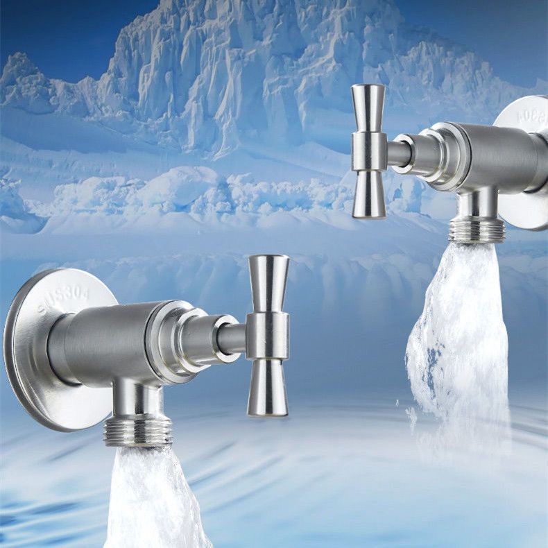 Stainless steel slow-boiling faucet, anti-freezing and frost-resistant, outdoor balcony, outdoor tap water, washing machine, mop sink faucet undefined