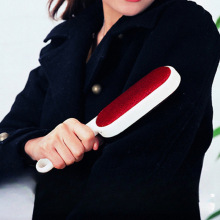 廠家 衣服粘毛靜電刷干洗刷 白色雙面可旋轉大衣除塵刷去毛刷包郵