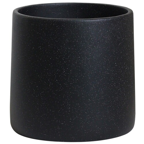 Simple Nordic style round cement flower pot concrete creative personality white living room large cylindrical pot set pot