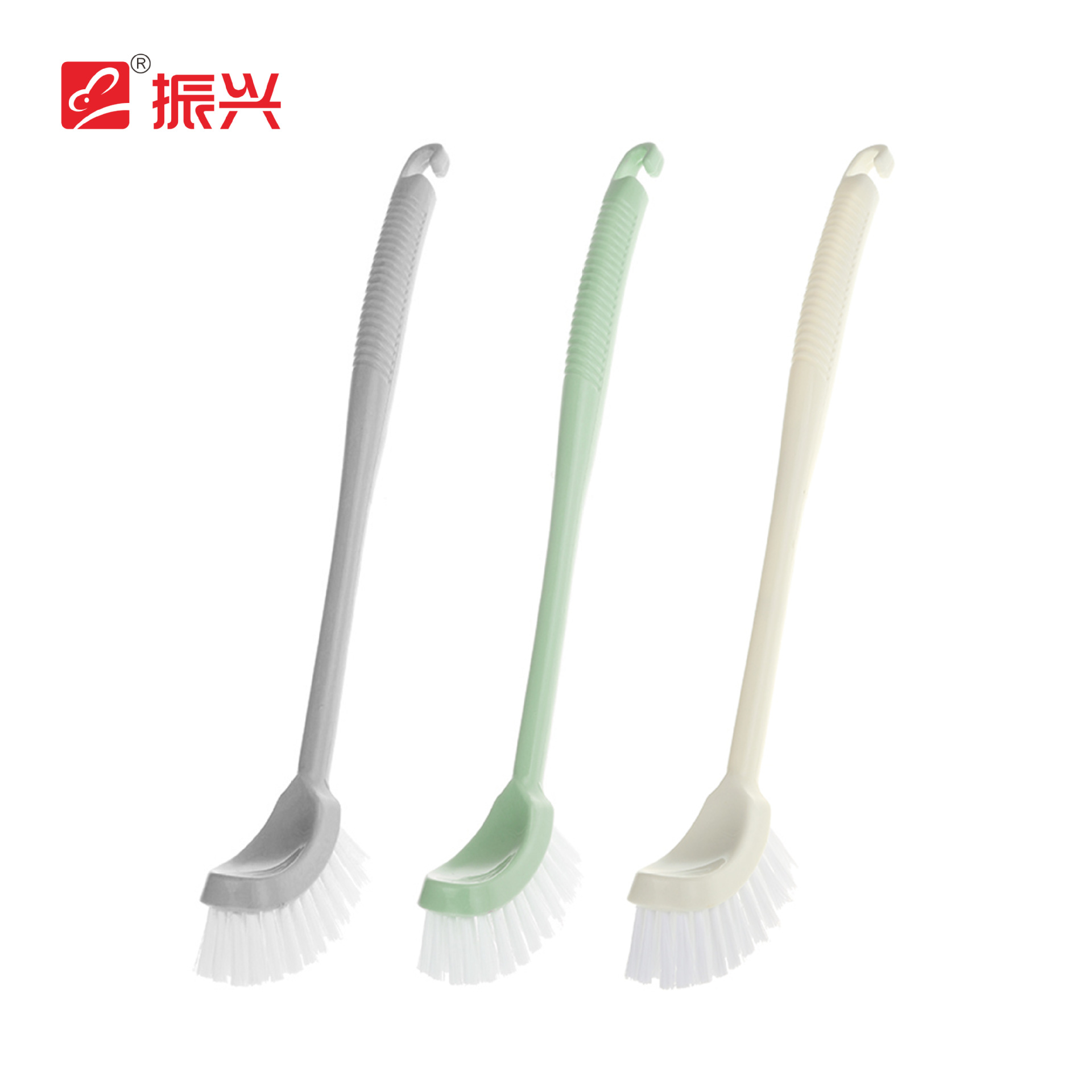 다크 그레이, 쌀 흰색, 녹색 혼합 배치