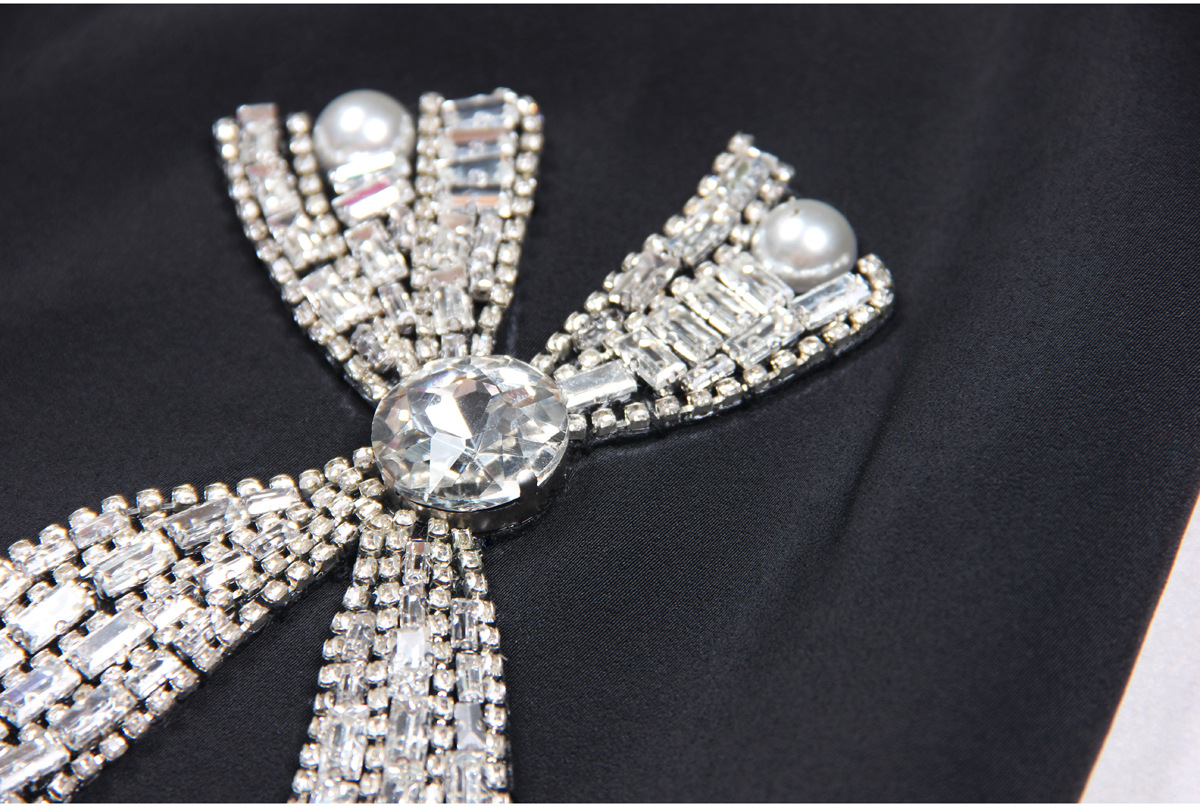 Dames mantelpak met rok elegante lange mouwen herfstset_voghion.com