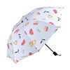 Automatic fruit umbrella solar-powered, fully automatic, sun protection, with little bears, wholesale