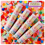 爆款20厘米气瓶彩虹礼花手持礼花礼炮宝宝儿童派对生日喷花筒