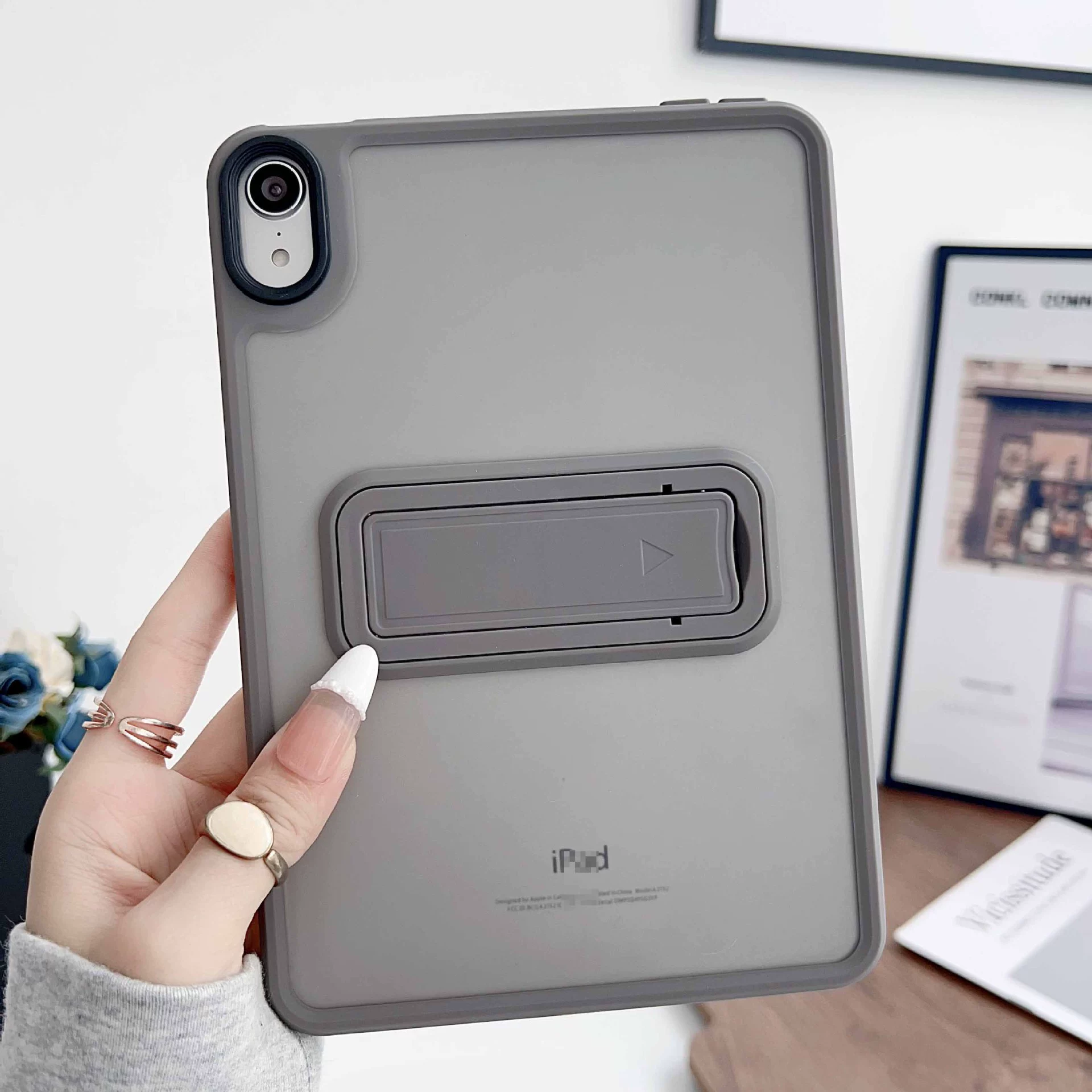 Карамельно-цветной яблочный однотонный простая защитная крышка IPAD MINI 6 подходит для PRO11 с невидимой скобой