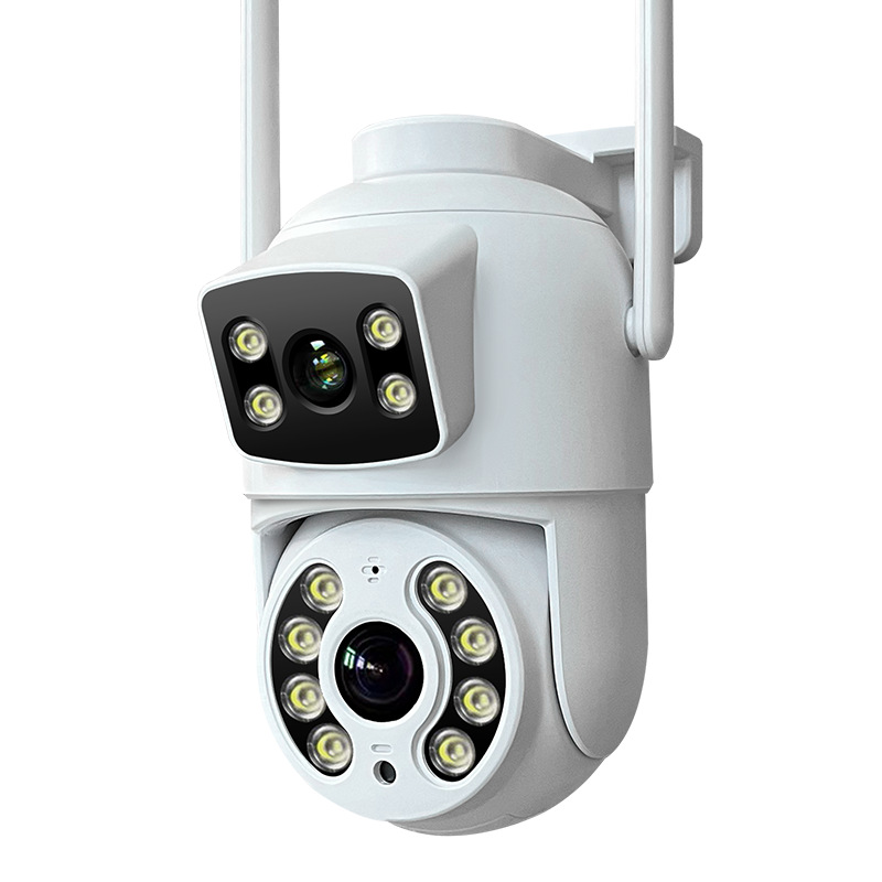 Cámara PTZ de Seguridad 2.4G/5G de ABS, Impermeable, Detección de Humanos IA, para Interior y Exterior image 6