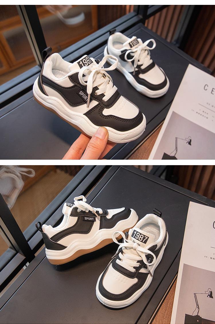 Children's Sports Shoes 2023 New Spring and Autumn Boys' Board Shoes Girls' Breathable Casual Shoes Middle and Big_voghion.com