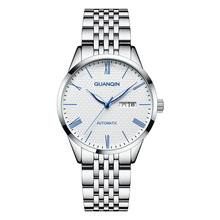 冠琴GJ16183-D男士全自动机械手表防水精钢腕表潮流时尚商务