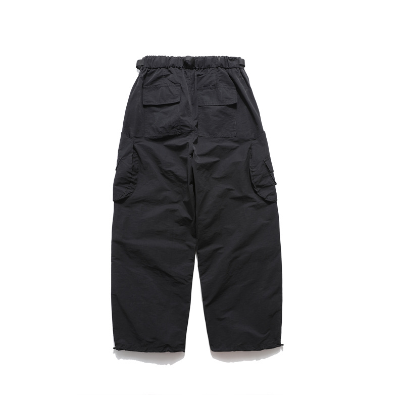 Men's Cargo Pants Retro Ameikaji Multi-pocket Workwear Trousers_voghion.com