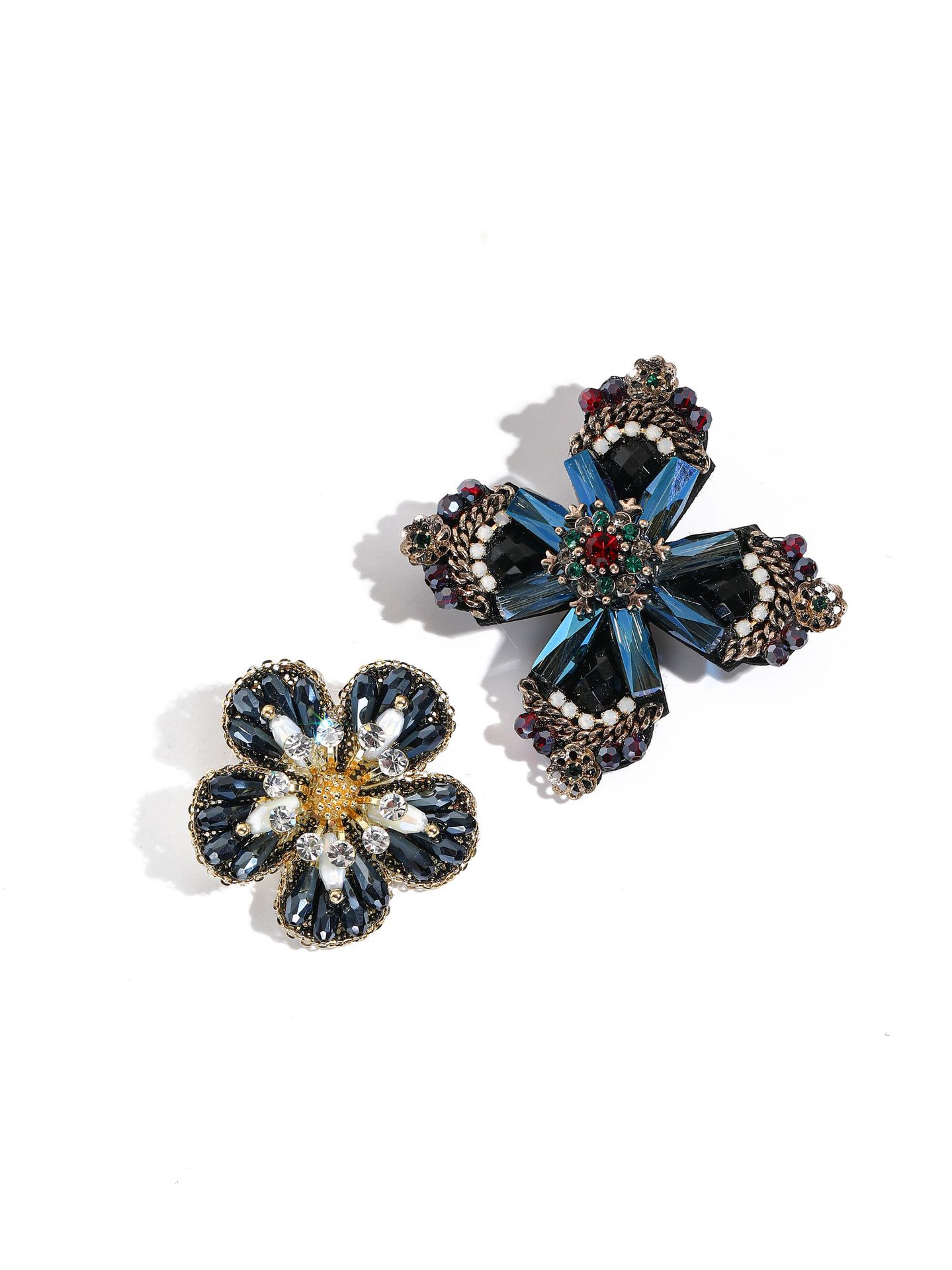 Elegante Flor Cobre Mujeres Broches display picture 4