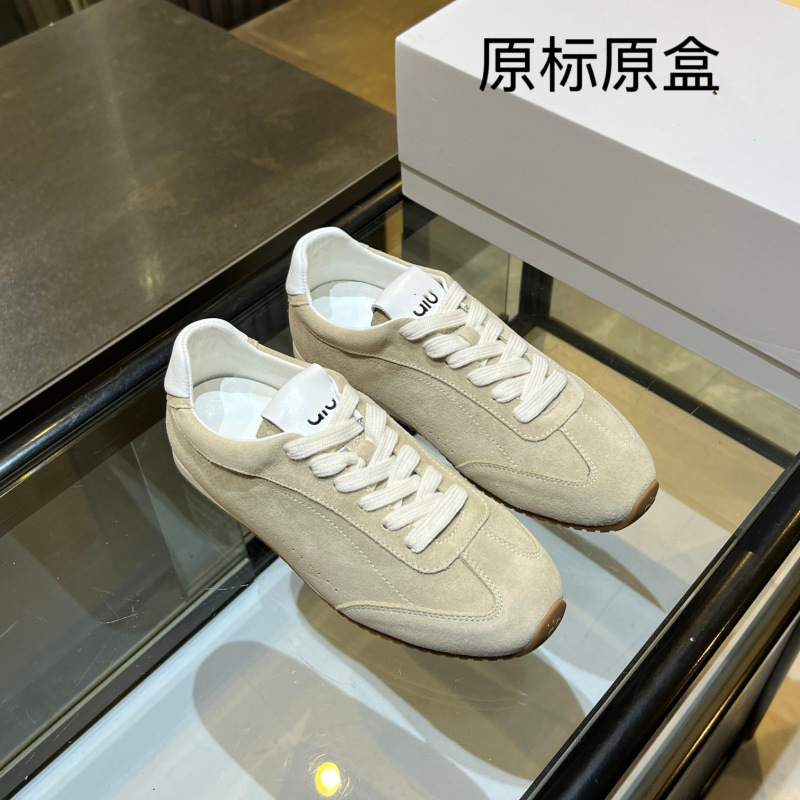 跨境25年新款AL平底真皮德训鞋O情侣款百搭运动休闲轻便阿甘鞋|undefined