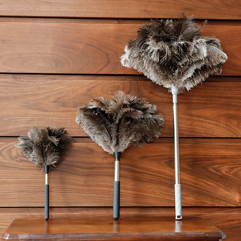 Dust Duster That Doesn'T Shed Feathers, Dust Removal, Dust Sweeping, Anti-Static Cleaning, Thickened Ostrich Feather Duster Dust Duster That Doesn'T Shed Feathers, Dust Removal, Dust Sweeping, Anti-Static Cleaning, Thickened Ostrich Feather Duster