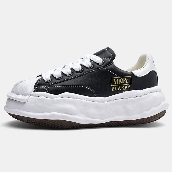 Black calf leather 701