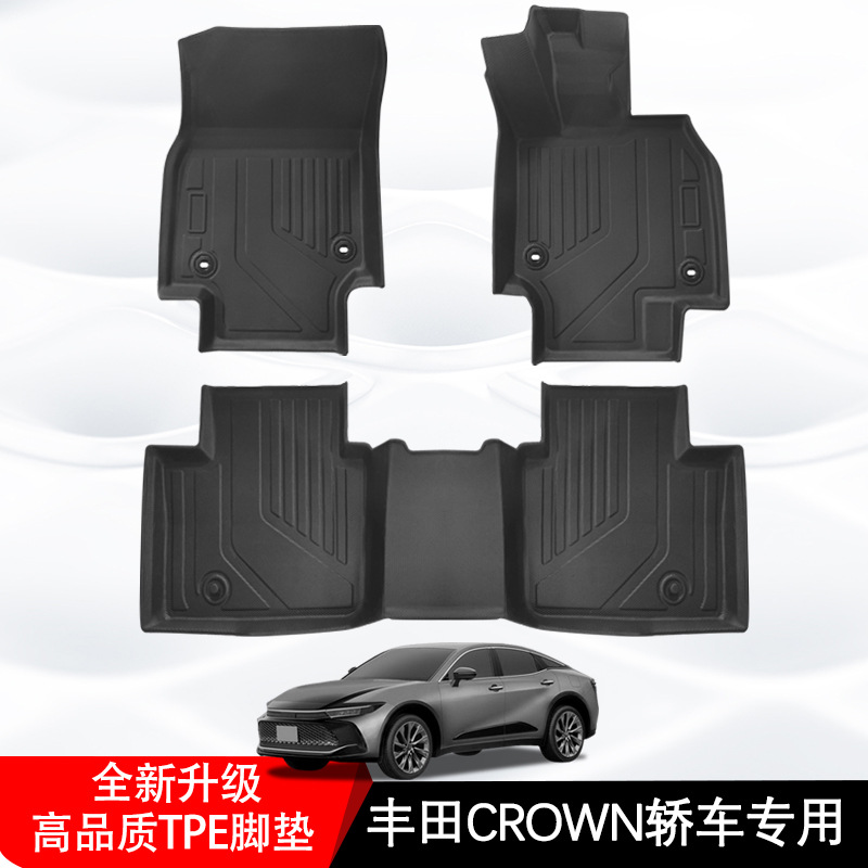 Aplicable para Japón 22 - 24 TOYOTA CORONA 3D TODO Clima Material TPE para automóviles almohadilla antisucio