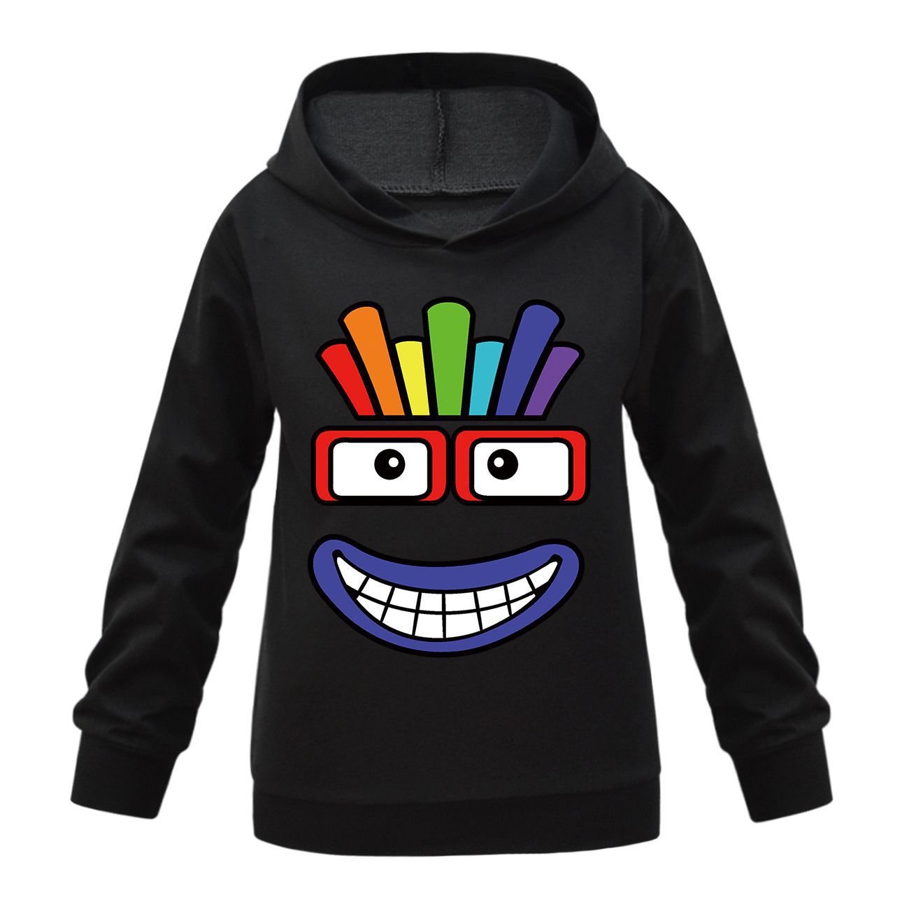Children's Fashion Men's Women's Hoodies, Big Boy Cartoon Boys and Girls Sports Top_voghion.com