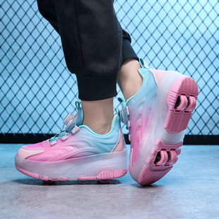 Four-wheeled heloon shoes for children heloon shoes for teenagers roller skates small 4-wheeled heloon shoes