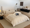 Carved milk Four piece suit Jacquard weave Quilt cover winter Plush sheet Flannel thickening keep warm The bed Supplies