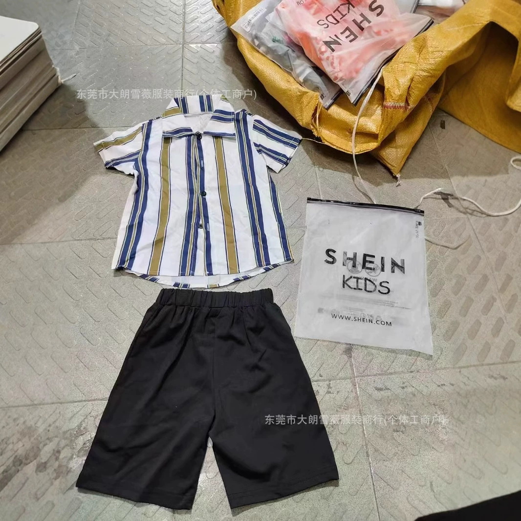 Шейн кросс-бордер детская одежда набор одежды miscellaneous tail goods factory direct selling шейн kid's jeans