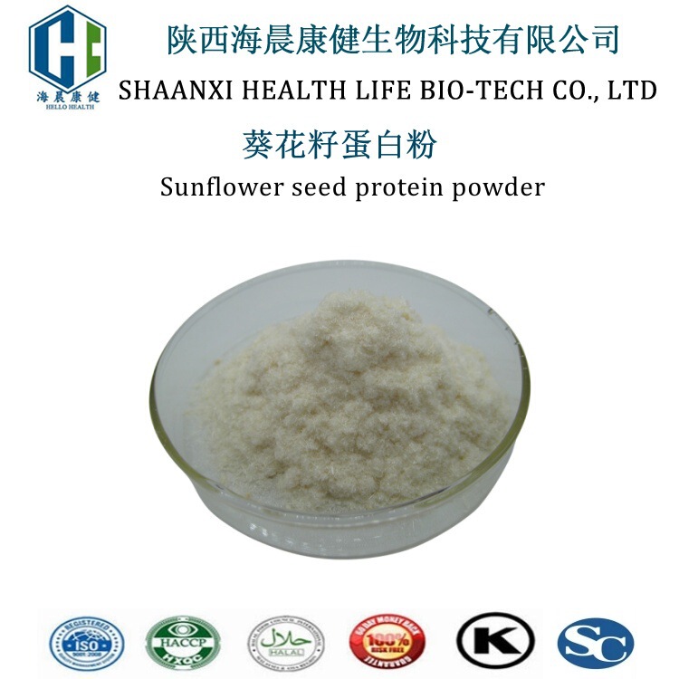 Sunflower Seed Protein Powder 60% Sunflower Seed Protein Ready Supply Sunflower Protein Powder Haichen Kangjian