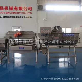 多功能毛豆清洗机 大型食堂洗菜设备 商用高低工位旋流清洗机