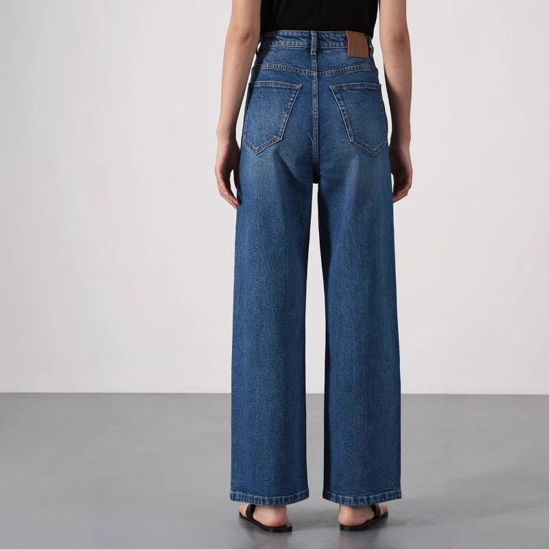 Hot-Selling Items in Stock! Imported Bossa Turkish Fabric Jeans! New Straight-Leg Pants and Wide-Leg Pants for Spring 2026