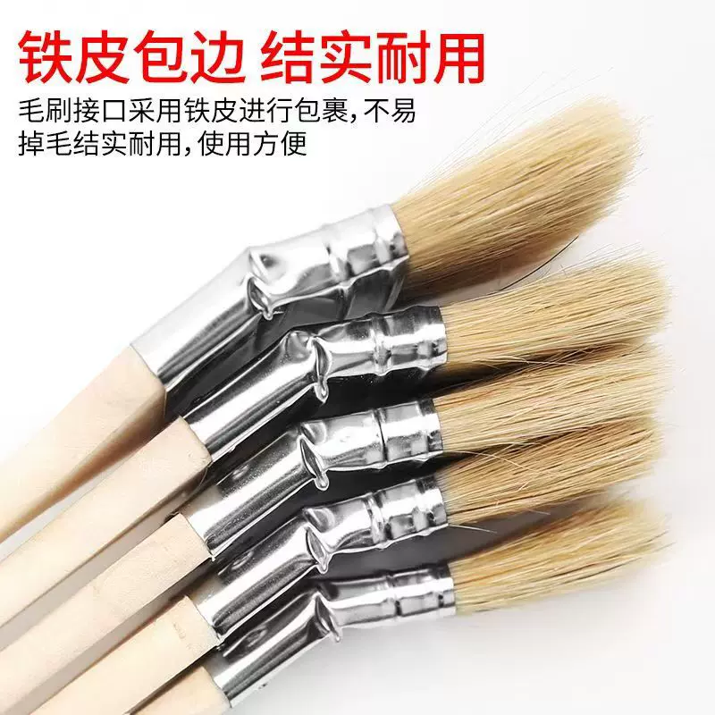 加长手柄弯头毛刷 管道除尘毛刷 长把船用刷暖气刷 黑毛清洁刷子