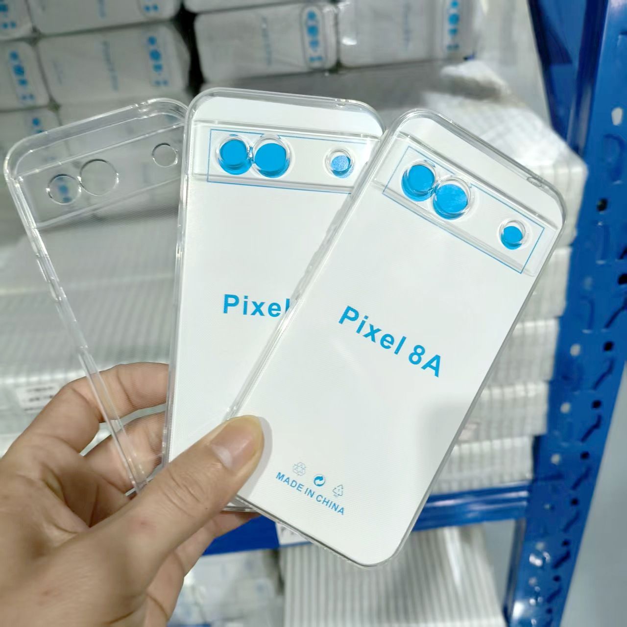 1.5mm高透直边TPU软壳 适用Google谷歌Pixel 9A防摔透明TPU清水套