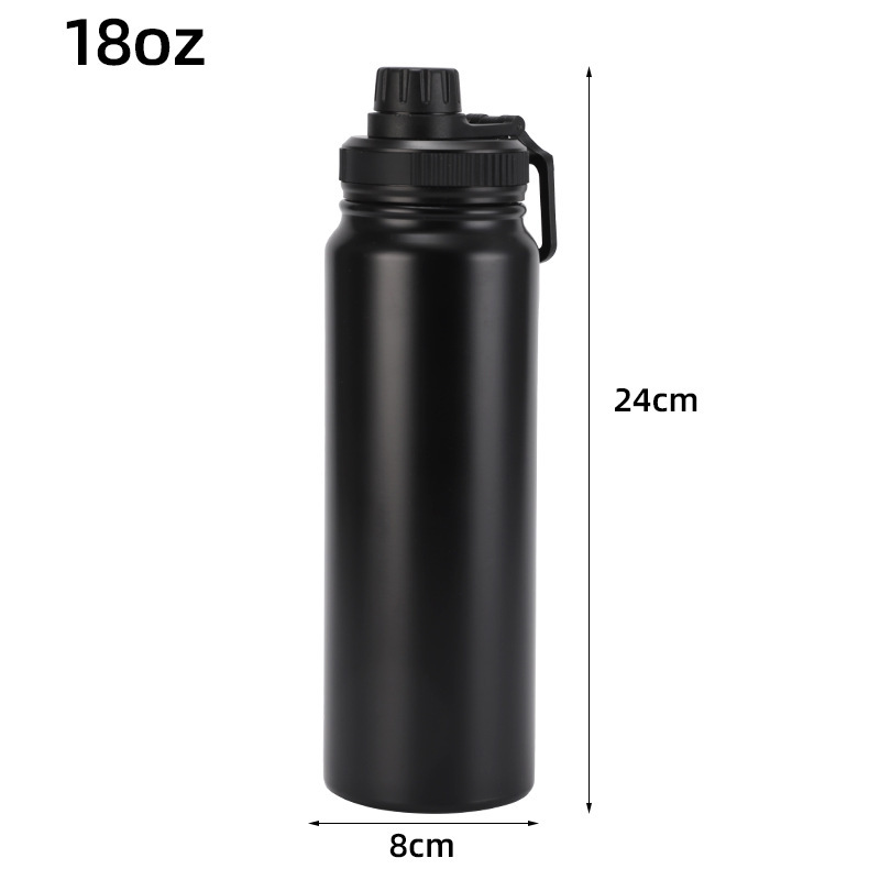 Transfronterizo 304 acero inoxidable espacio hervidor de vacío de doble capa taza de aislamiento de vacío de gran capacidad taza de agua deportiva portátil al aire libre al por mayor image 8