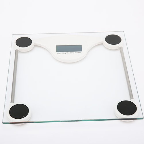 厂家直销电子秤 透明玻璃电子体重秤 便携式电子称称体重