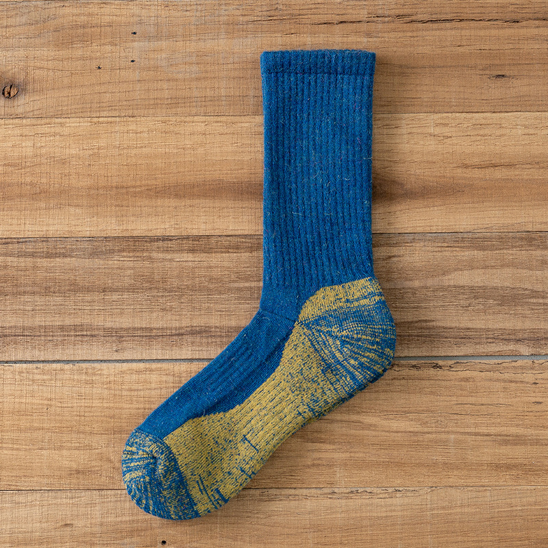 Winter men's wool sports socks thick wool socks thick terry socks men's mid tube socks super thick wool socks_voghion.com