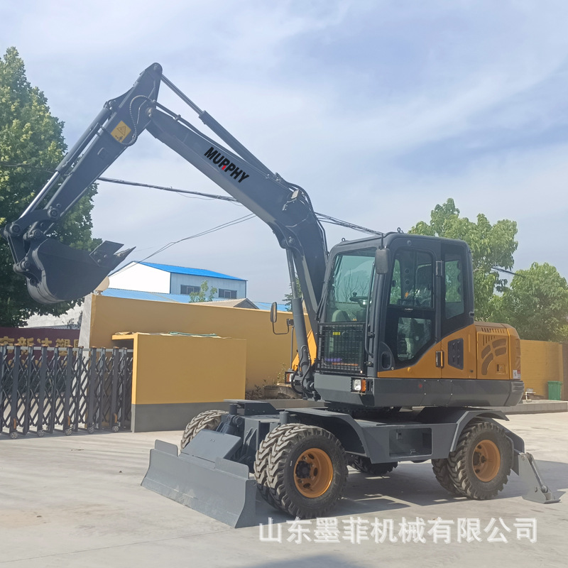 轮式挖掘机 抓木器旋转挖机抓机抓木头的抓木机挖掘机 外贸出口