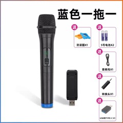 多機能ワイヤレスマイク 1 対 2 カラオケマイク国民家庭用歌唱 ktv オーディオプロフェッショナル屋外ユニバーサル